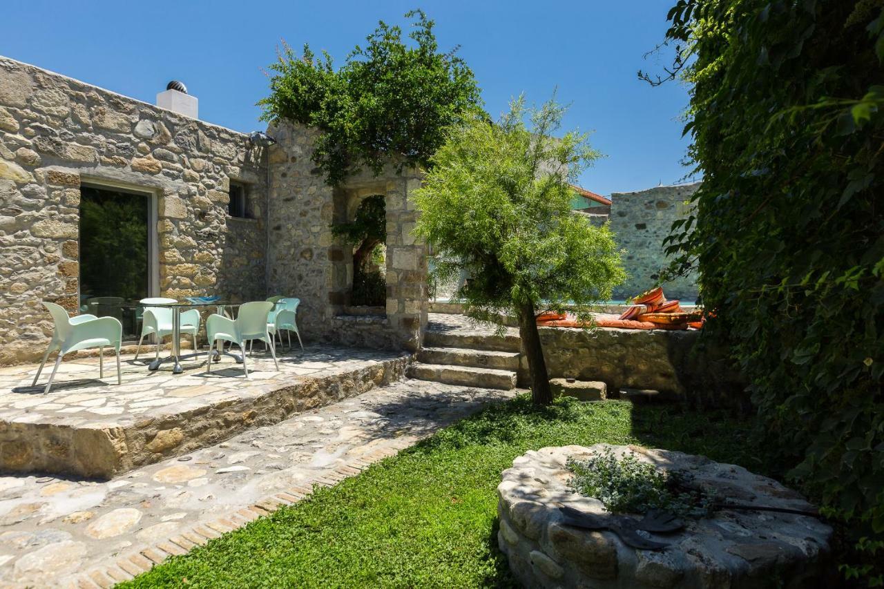 Muazzo Creta Stone House, Nature Escape With Pool, By Thinkvilla Pigi  Exterior photo