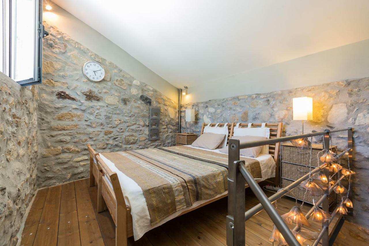 Muazzo Creta Stone House, Nature Escape With Pool, By Thinkvilla Pigi  Exterior photo