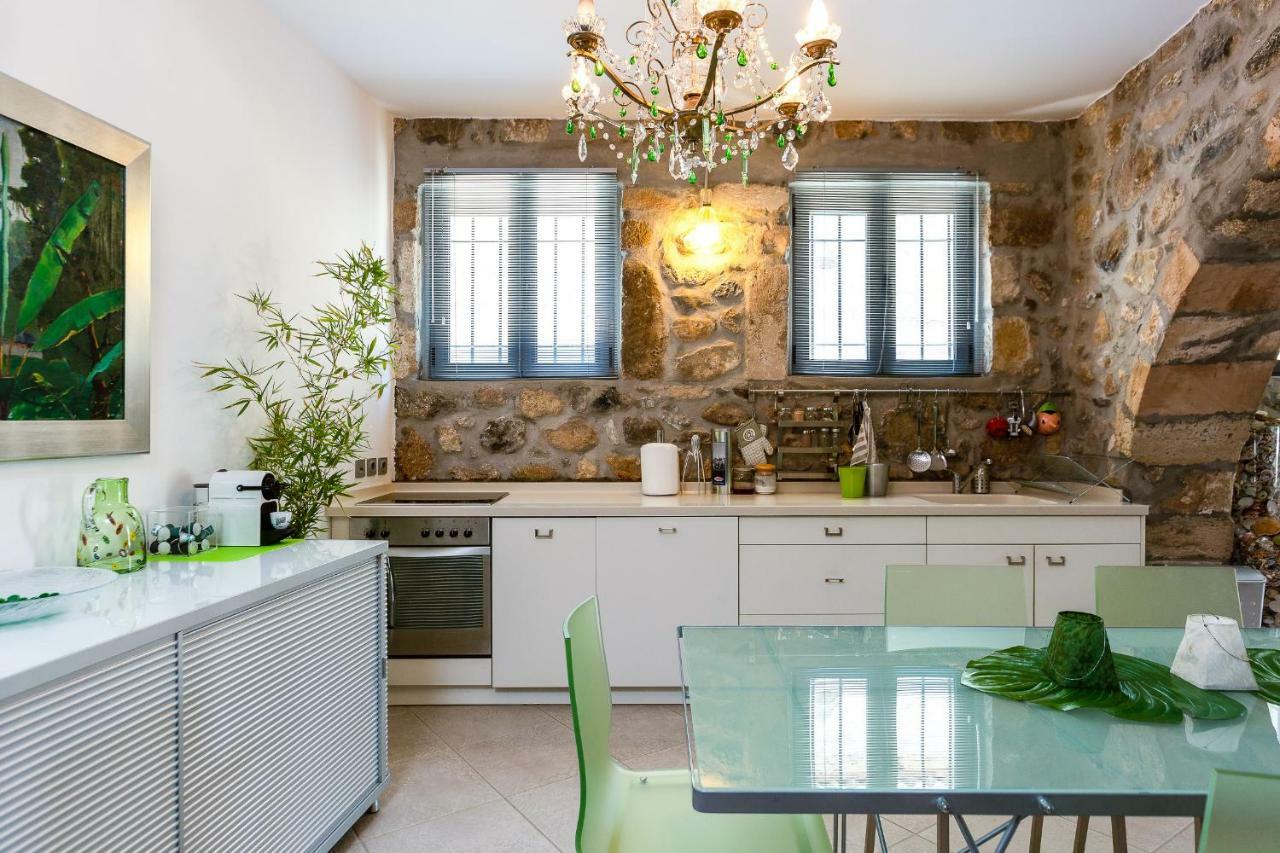 Muazzo Creta Stone House, Nature Escape With Pool, By Thinkvilla Pigi  Exterior photo